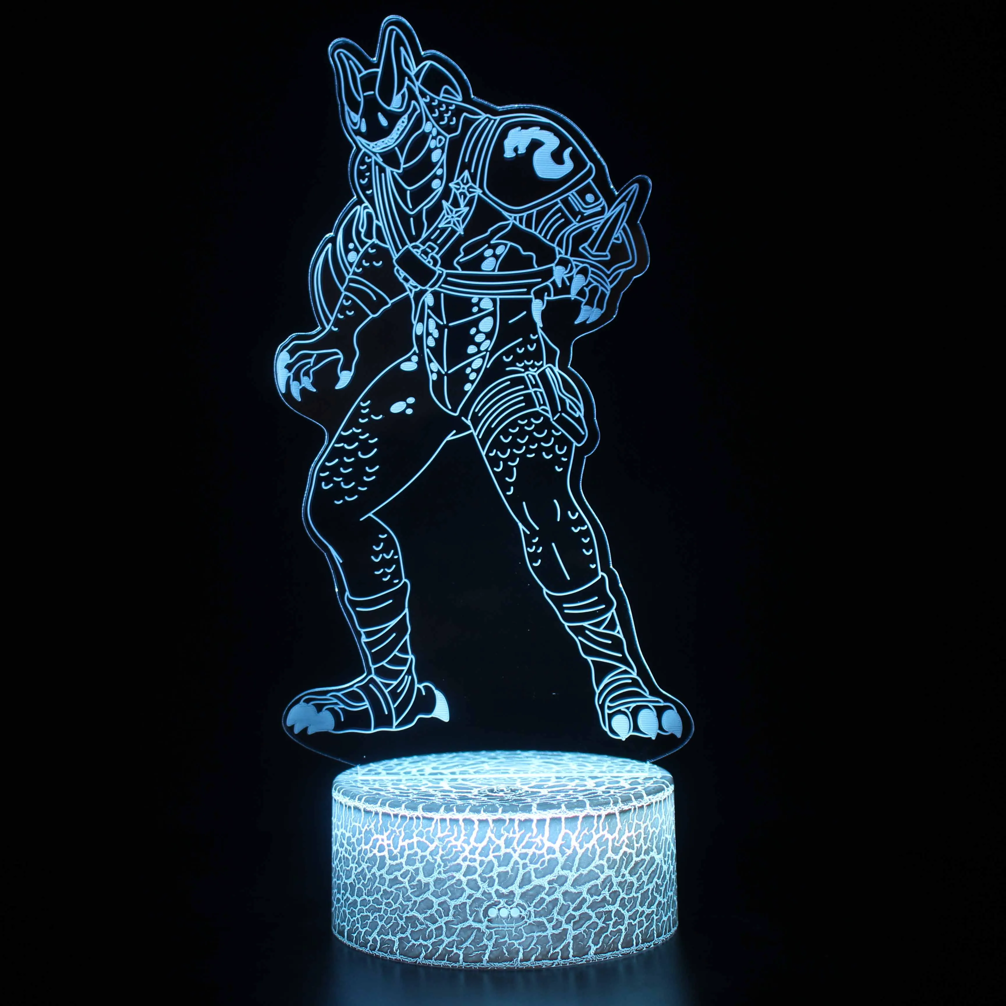 Ночники светодиодные новинка 3D лампа милая игрушка подарок 7 цветов абстрактная