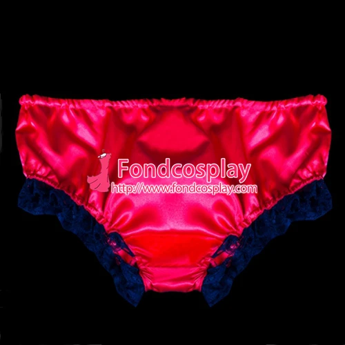 

Sissy maid satin Panties cosplay costume Tailor-made[G2063]
