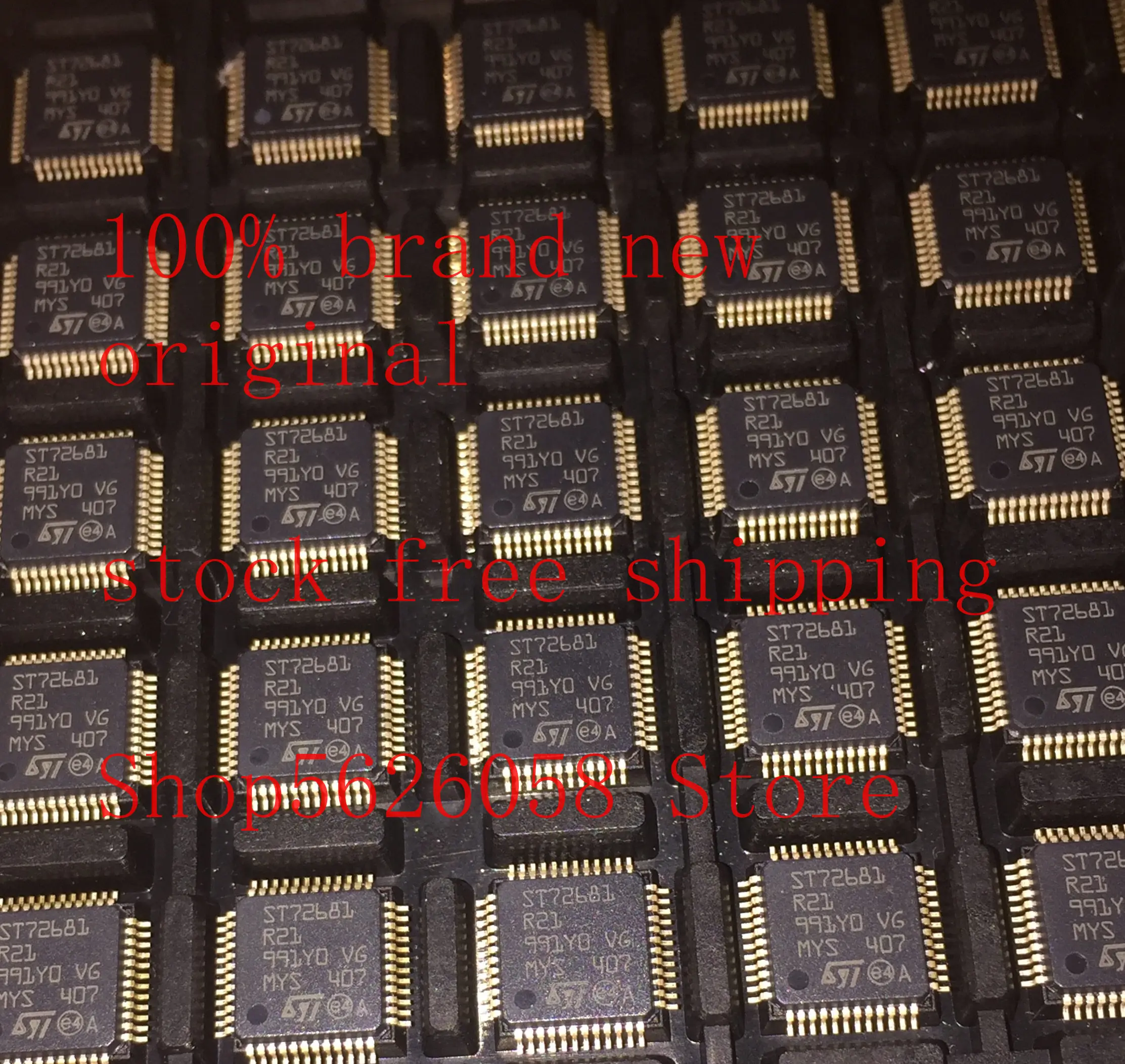 ST72681/R21 ST72681 STM8AF51AATC 100% Новый оригинальный 2 шт./лот в наличии | Электроника