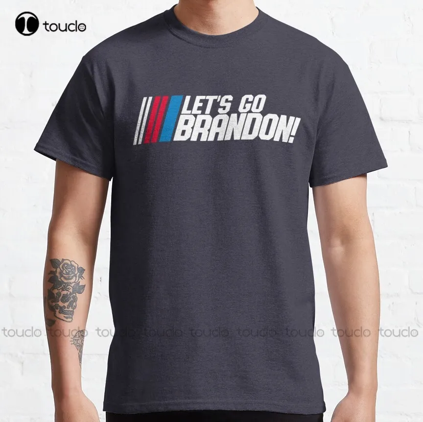 

Let’S Go Brandon Classic T-Shirt Cooling Shirts For Men Custom Aldult Teen Unisex Digital Printing Tee Shirt Xs-5Xl Gift