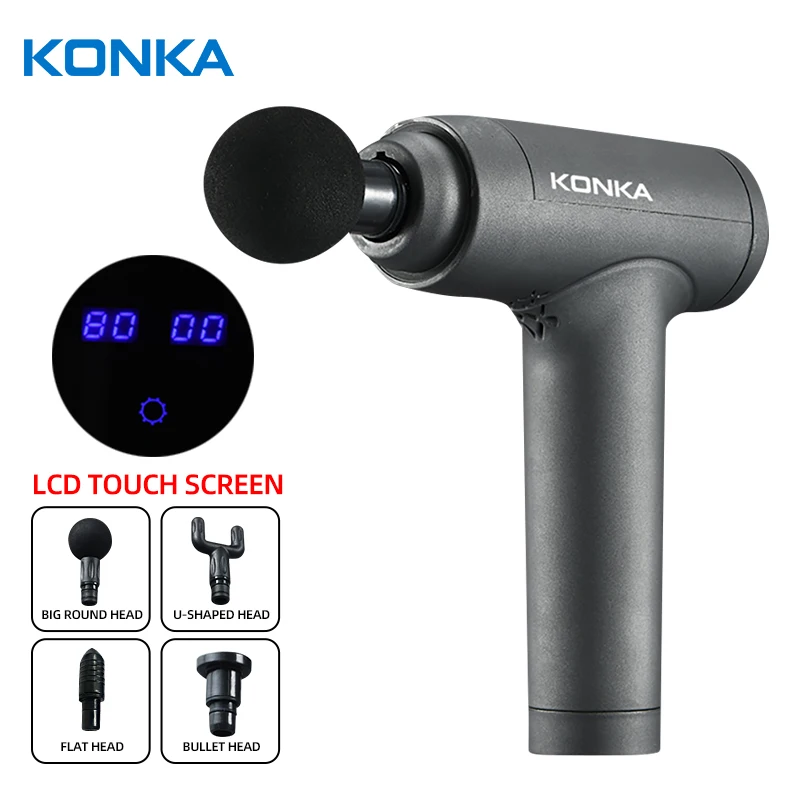 Массажер KONKA для расслабления мышц пистолет глубоких тканей динамическая