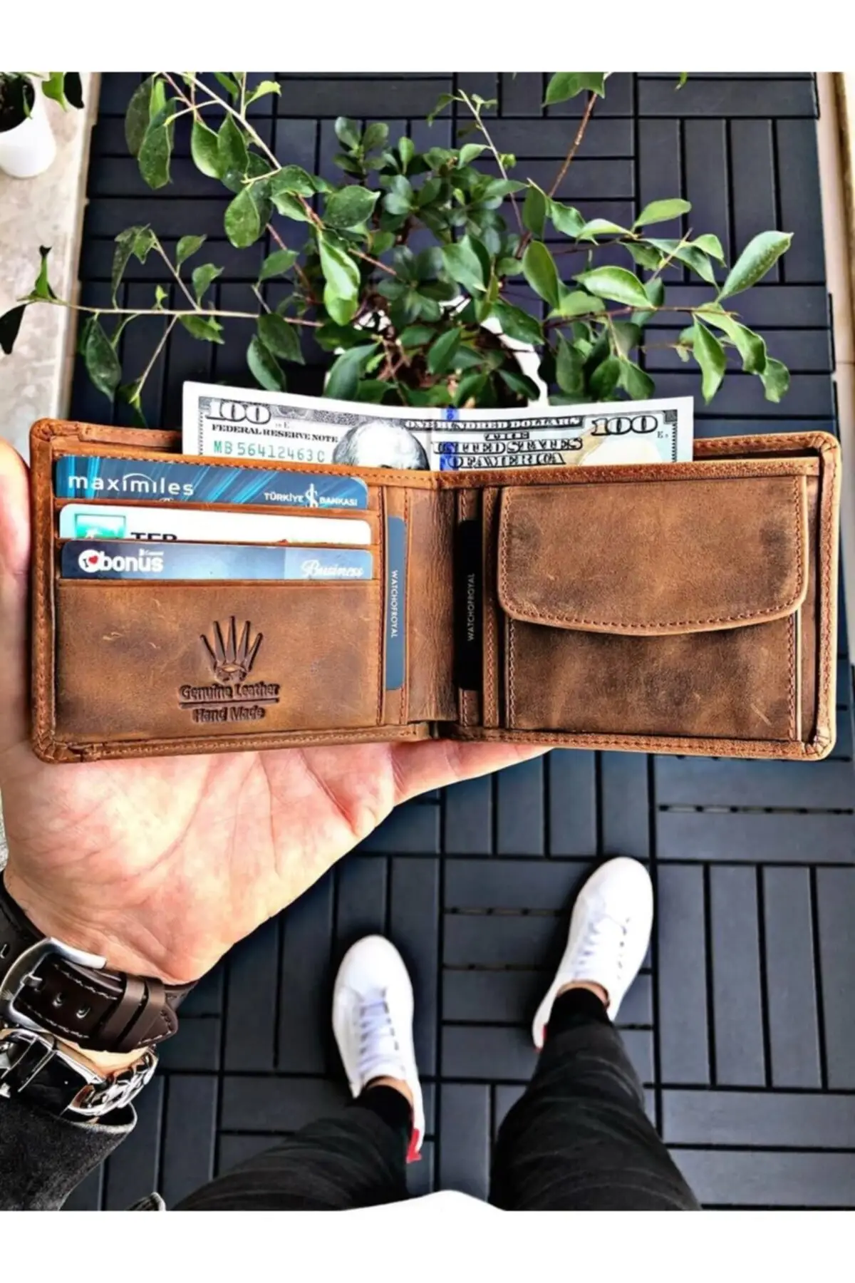 

Geniune Leather Wallet Brown 2021 Season Business Quality Premium Elegance