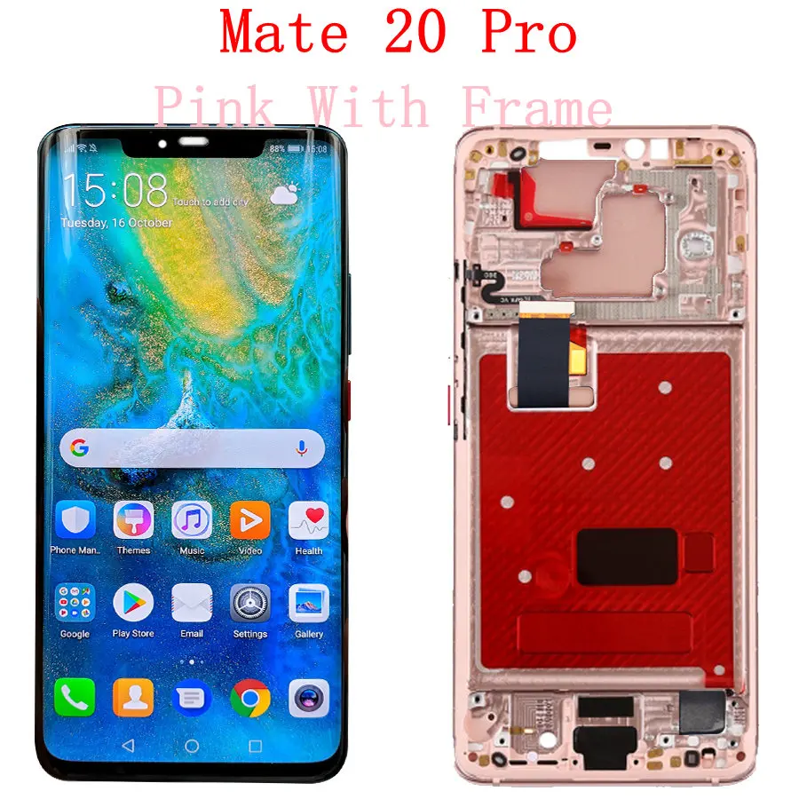 Оригинальный дисплей для Huawei Mate 20 Pro ЖК-дисплей сенсорный экран дигитайзер с