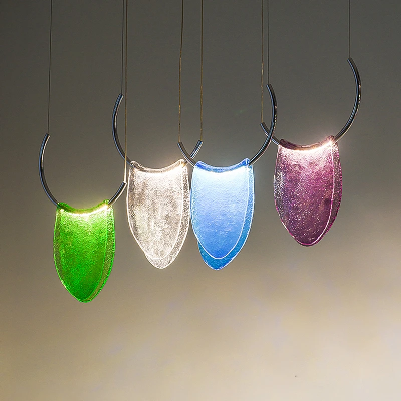 Скандинавская маленькая прикроватная люстра для спальни Современная