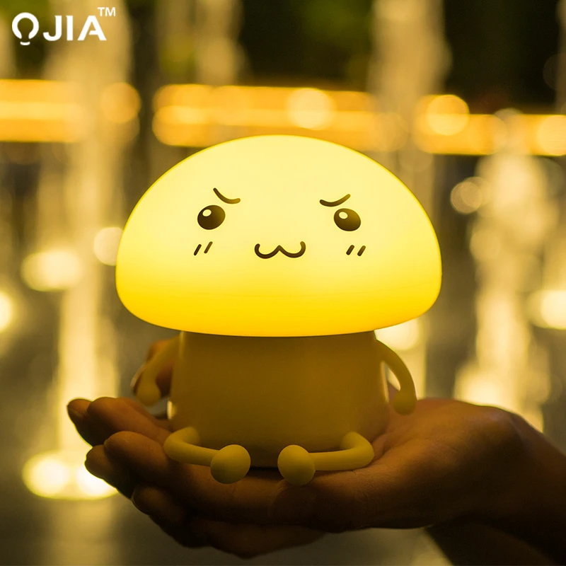 Светодиодный ночник AAA батарея секция сенсорный диммер для прикроватной спальни