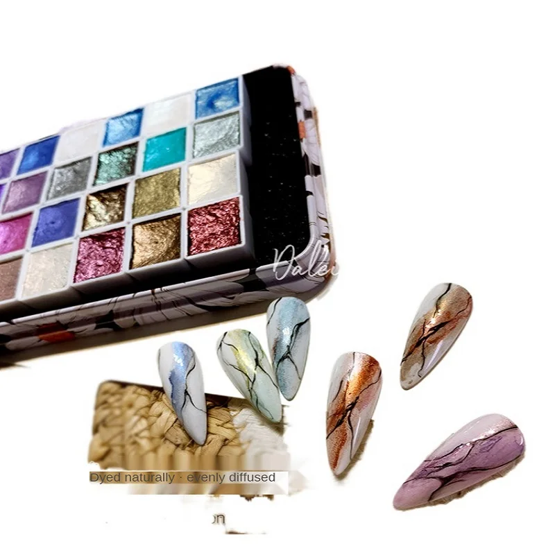 Акварельная краска цветущая перламутровый пигмент 36 цветов|Акварельные краски| |