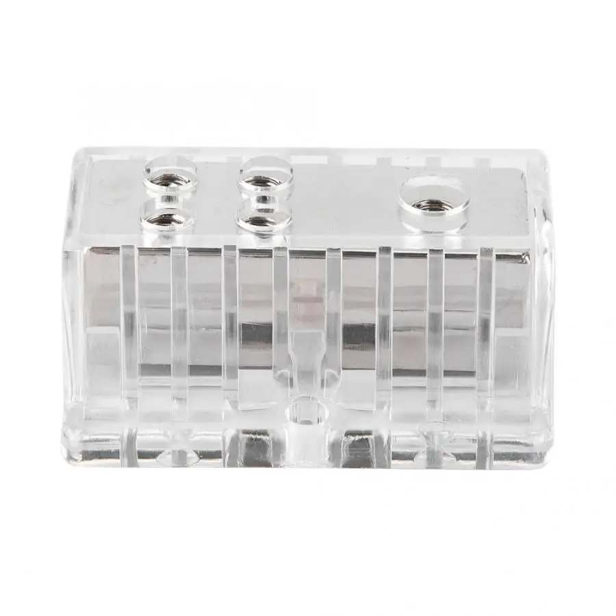Автомобильный блок распределения питания Akozon автомобильного аудио 1 * 4GA вход 4 8GA