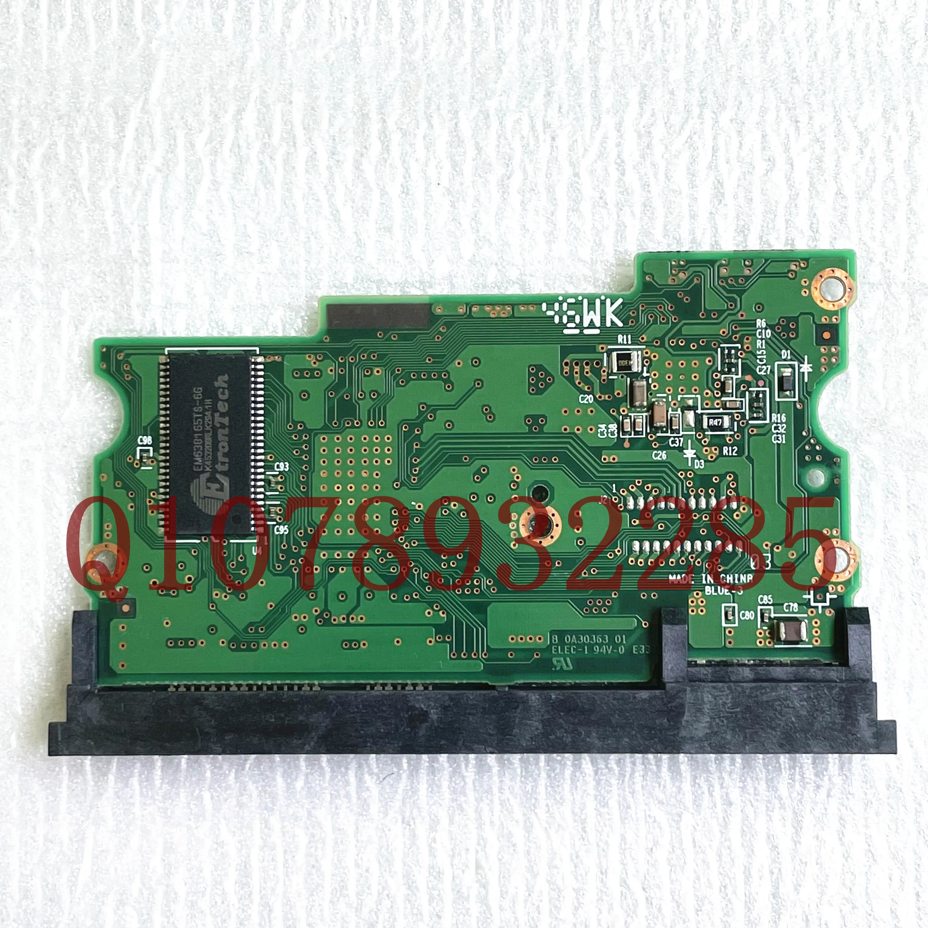 F 0A30363 01 B Hitachi IBM печатная плата для настольного жесткого диска/белая этикетка: 0A29287