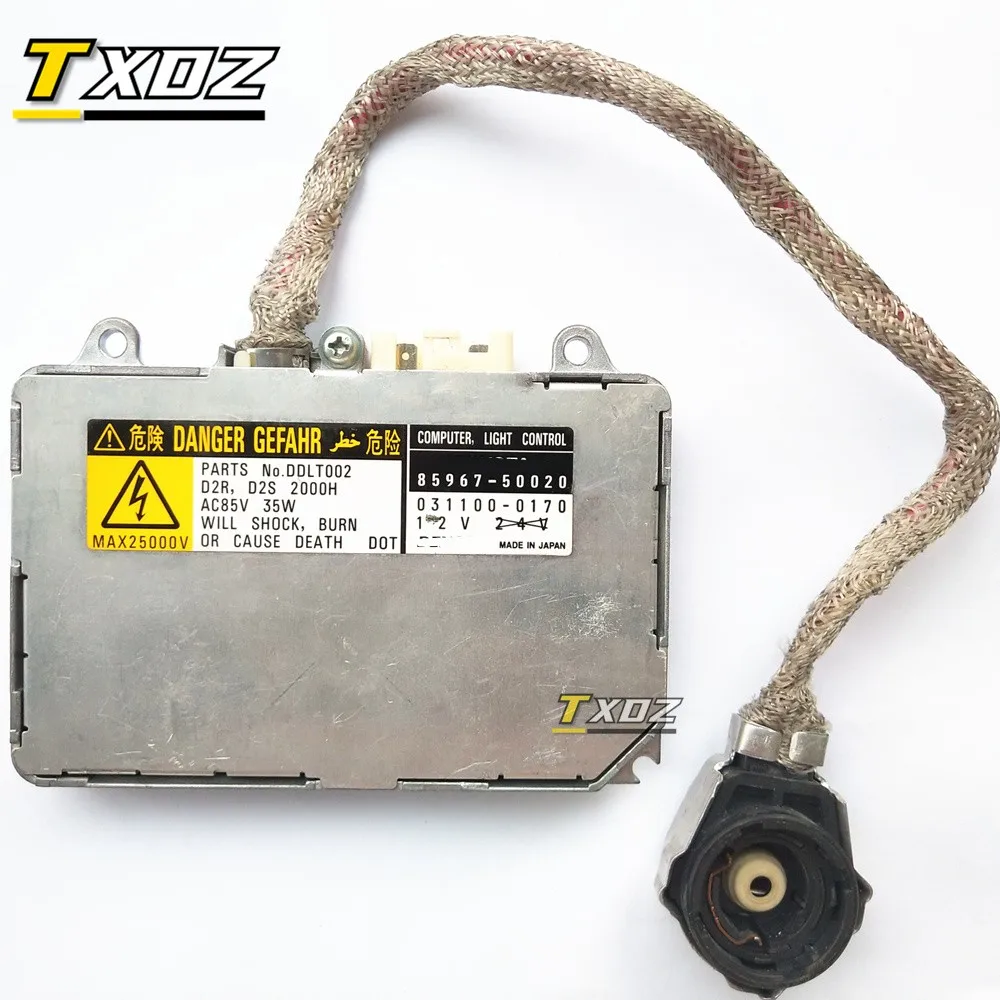 Фото Оригинальный D2S D2R ксеноновый HID блок управления балластом фар 85967-50020 DDLT002 85967-30050 для Lexus Toyota Mazda Porsche №1
