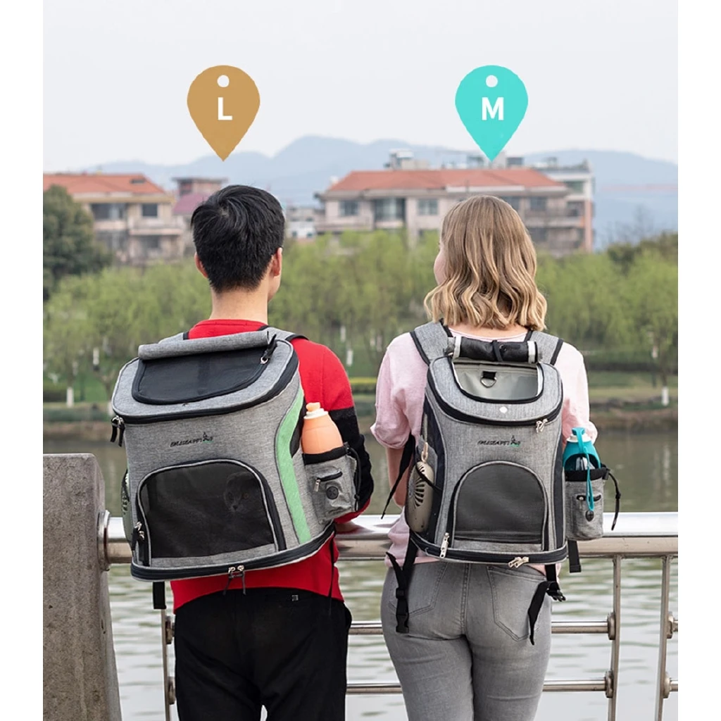 

Cat bag Breathable Portable Pet Carrier Bag Outdoor Travel backpack for cat and dog Foldable Zipper pet Backpack