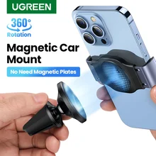 UGREEN Car Phone Holder Stand Magnetic Phone Stand Mobile Phone Support For iPhone 13 Xiaomi Samsung Cell Phone Magnetic Holder