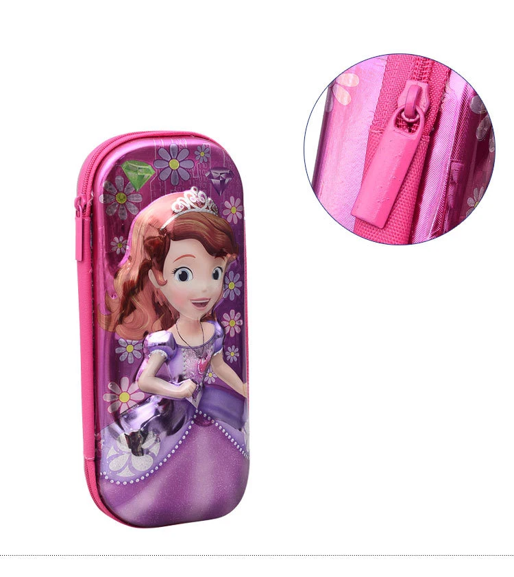 Kawaii Elsa карандаш «Принцесса» чехол для детей коробка для карандашей большой емкости канцелярские принадлежности Школьные принадлежности подарок