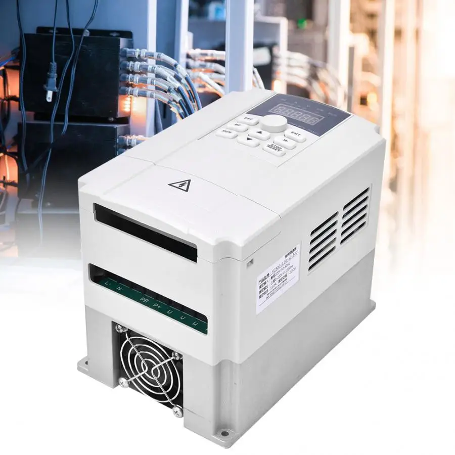 Солнечный инвертор 220 в кВт Частотный преобразователь однофазный вход 3 фазный