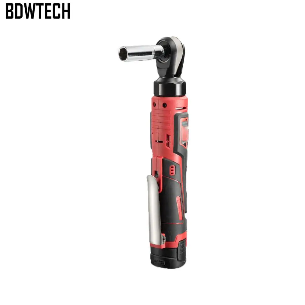 BDWTECH 12V электрический ключ комплект 3/8 Аккумуляторный Трещоточный перезаряжаемый