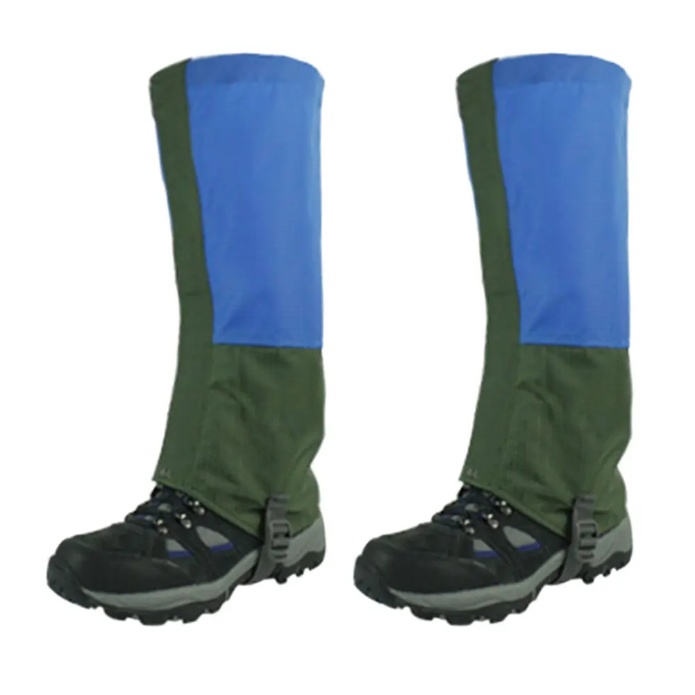 

2 шт. снежные гетры из ткани Оксфорд для пустыни катания на лыжах альпинизма водонепроницаемый чехол для кемпинга альпинизма портативная ды...