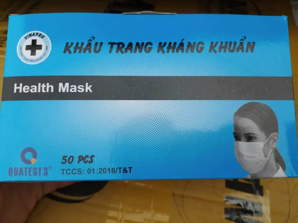 50PCS Anti-dust Face Mouth Mask Anti PM 2.5 Health Elastic Disposable Protection Dustproof 3 Layers for Adults | Бытовая техника