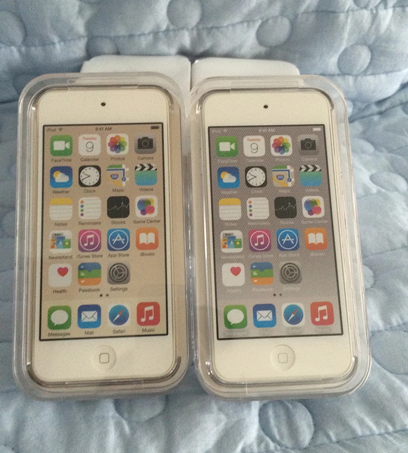 Авторизация Apple Ipod Touch 6 MP3/4 4,0 дюйма с сенсорным экраном Встроенные динамики 16/32/64/128 ГБ воспроизведение музыки видео с FM Электронная книга