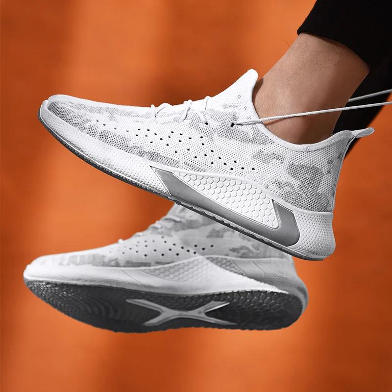 Мужские кроссовки мужские дышащие для занятий спортом на открытом воздухе