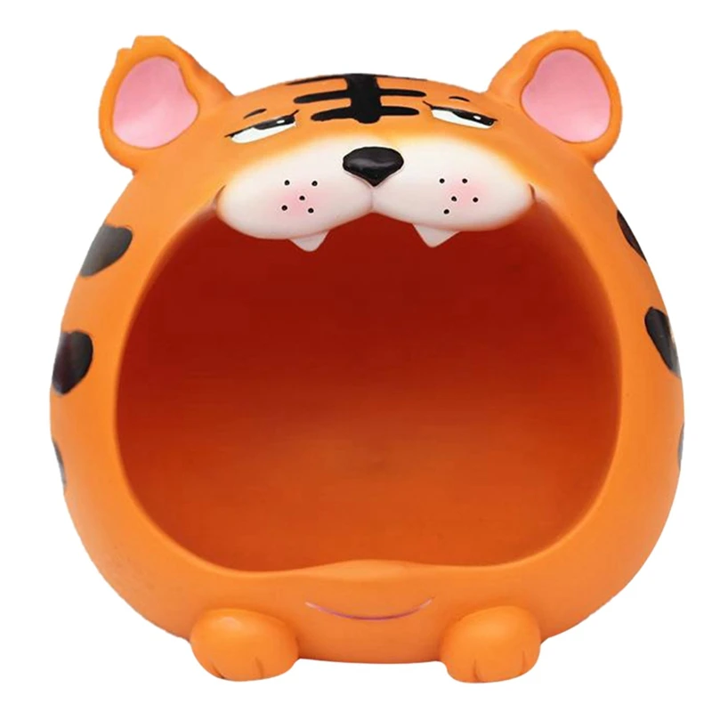 

Поднос для хранения, талисман на тему года тигра, талисман на удачу, лоток для хранения в виде тигра, украшение для дома, лоток для хранения т...