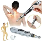 Электронная ручка для иглоукалывания, для тела, меридиан энергия, электрические меридианы, лазерная терапия, лечебный массаж, ручка, инструменты для снятия боли, массажер