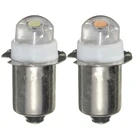 Лампочка 5S P13. DC3-18V PR2, сменная лампочка для фокусиросветильник, рабочая светильник ПА 30 люмен, Чистыйтеплый белый свет, 0,5 Вт