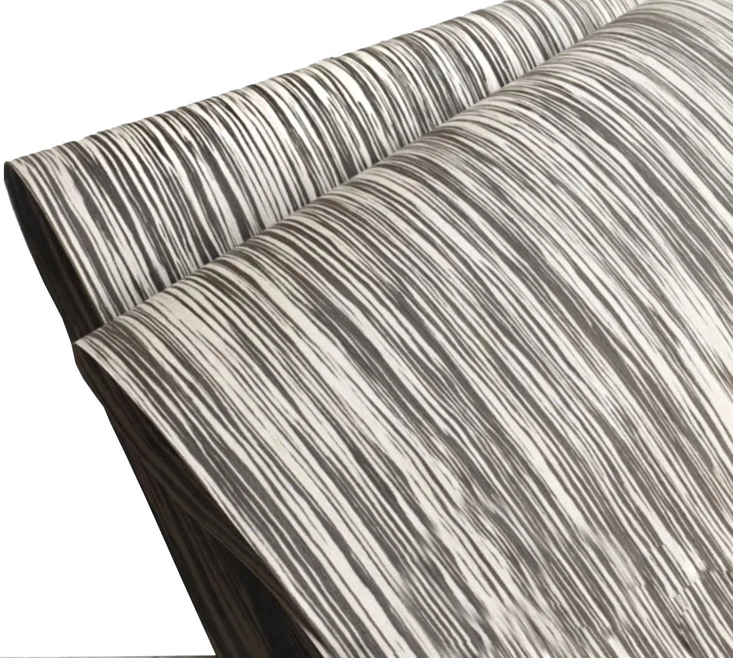

2pcs L:2.5Meters Width:580mm Thickness:0.25mm Technology Zebra Wood Veneer