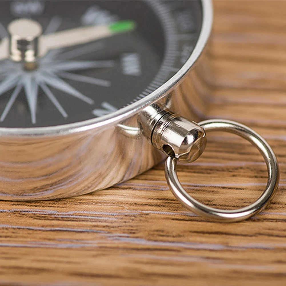 

Lightweight Aluminum Alloy Mini Keychain Compass Outdoor Camping Hiking Hunting Survival Navigation Pocket Compass