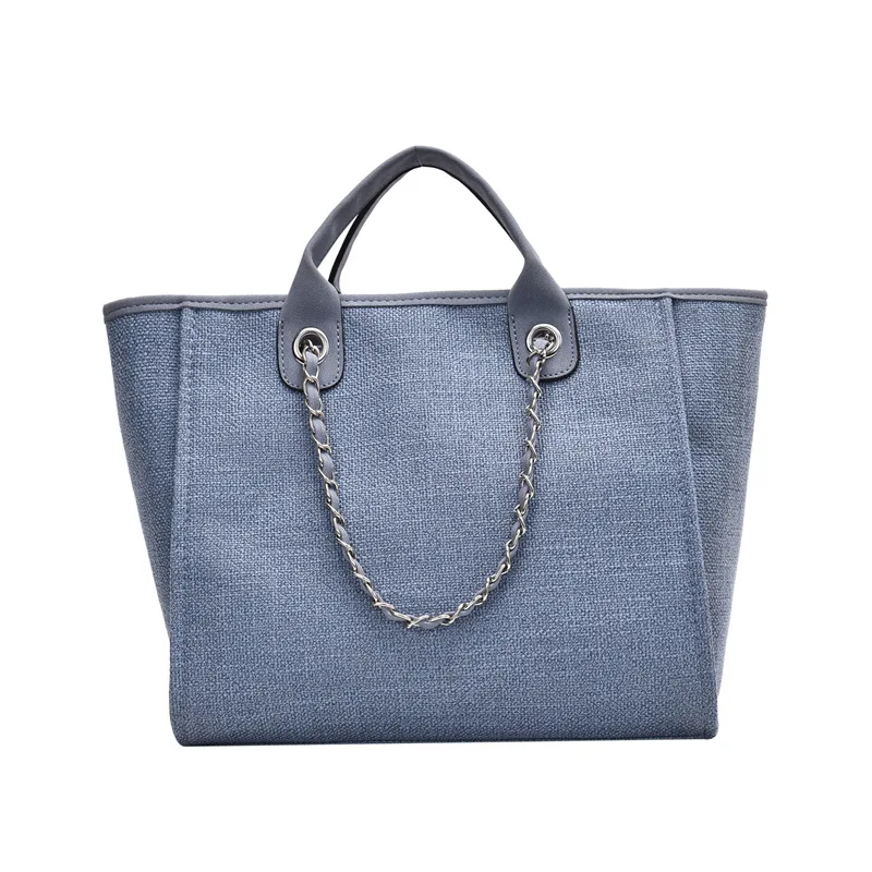 

Women bags tote bag Designer Chains Large Capacity Casual Bag Luxury Canvas Messenger Bag 2020 New