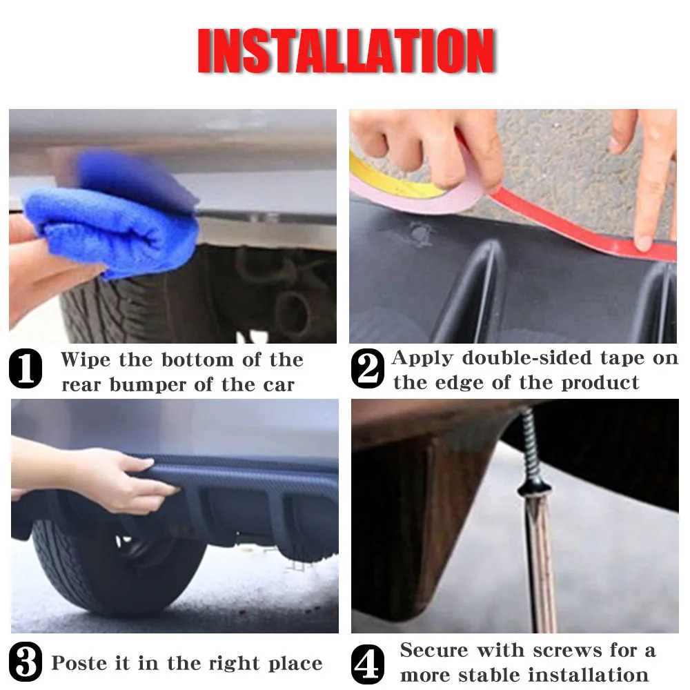 Универсальный яркий черный Автомобильный Стайлинг ABS задний Акулий плавник