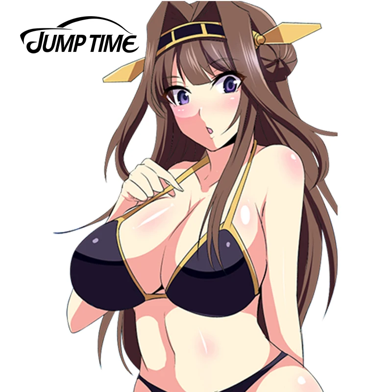 JumpTime 13 см x 9 4 3D автомобильный Стайлинг аниме Kantai Коллекция сексуальная девушка