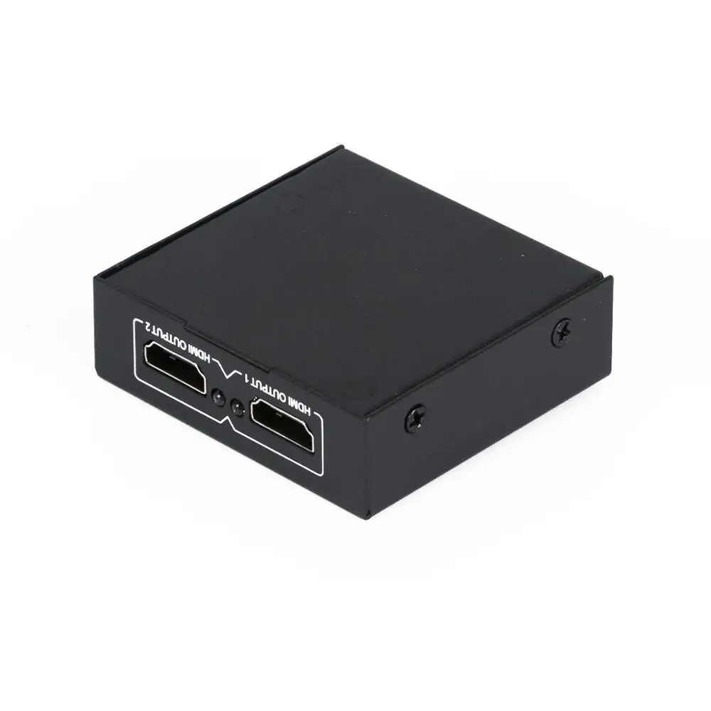 HDMI 1.4b UHD 3D 4K * 2K Full HD 1080p сплиттер 1X2 2 порта концентратор репитер усилитель с 5 В DC