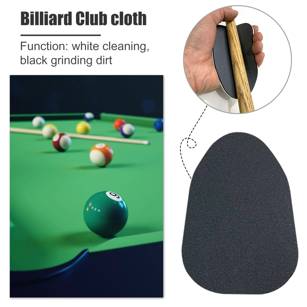 

Billiard Pool Cue Burnisher Professional Cleaner Polisher Snooker Accessory for Household Children Birthday Supply
