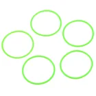 5 шт.лот зеленые флуоресцентныечерные 42 мм Водонепроницаемые уплотнительные кольца для фонарика C8