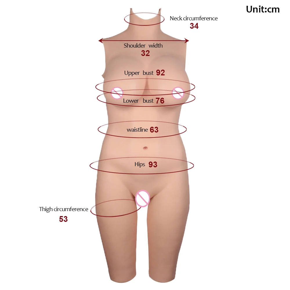 Силиконовое боди KnowU с чашкой D трансгендер грудь формы Drag Queen сексуалов yapay vajina| |