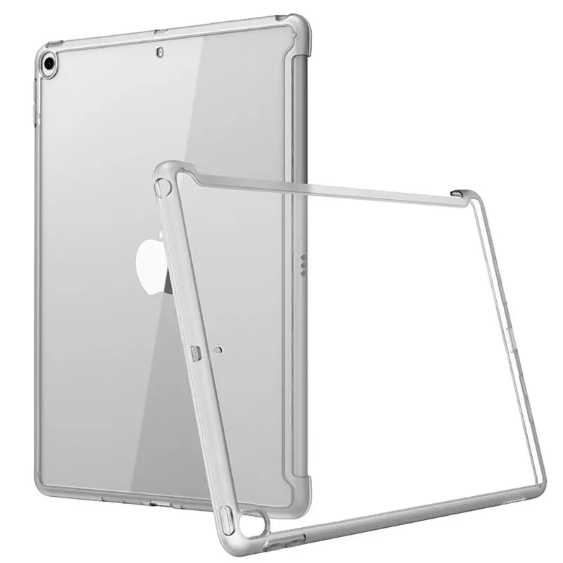 

I-BLASON для iPad 10.2 Чехол (выпуск 2021/2020/2019) прозрачный тонкий гибридный Чехол, совместимый с официальным смарт-обложкой/смарт-клавиатурой