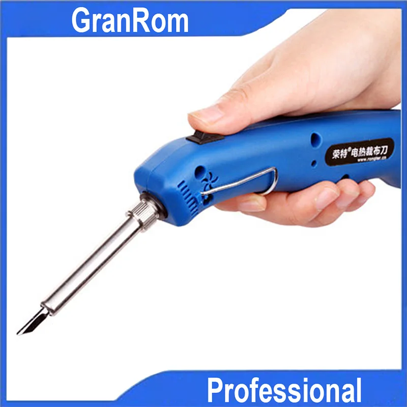 Электрический Нож терморезак для флага ножницы ткани с постоянной температурой