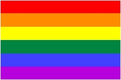 LGBT 100 шт./лот, ручные национальные флаги, 14x21 см, флаг России, США, Великобритании, Франции, Нидерландов, Испании, Израиля, ЕС, флаг, баннер с пластиковым флагштоком - Цвет: LGBT