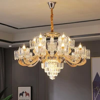 led modern chandelier crystal chandelier lighting cristal chandeliers lamp led pendant hanging light lustres de cristal lamp