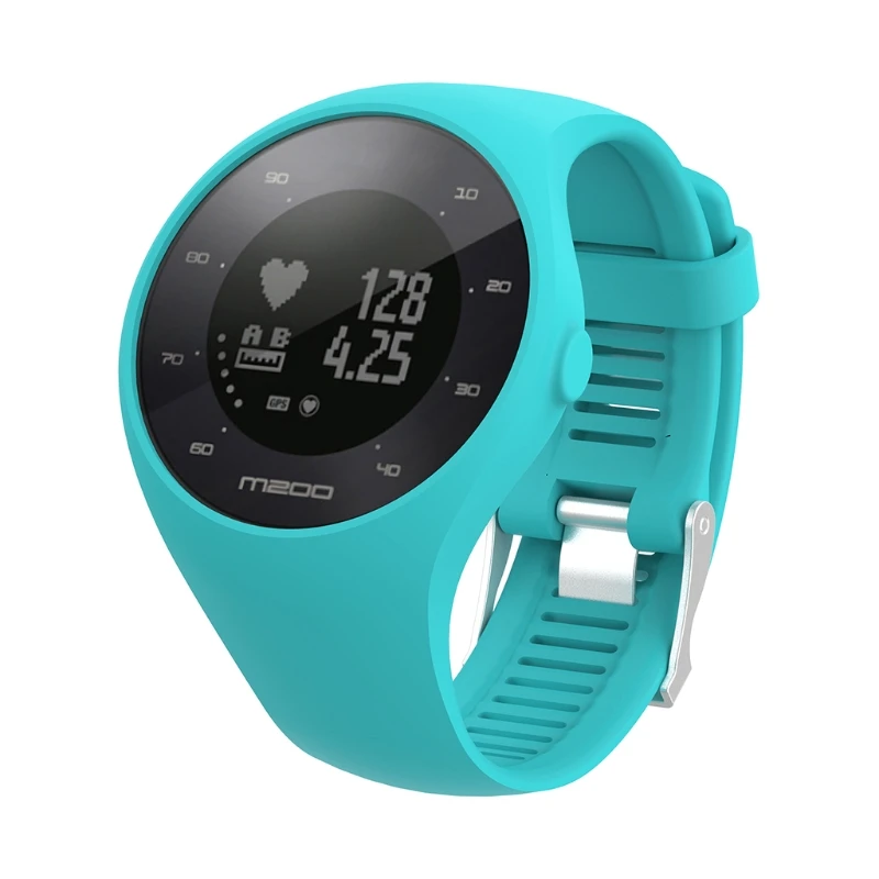 

Silicone Watch Band Wristband Bracelet Replacement For Polar M200 GPS Watch