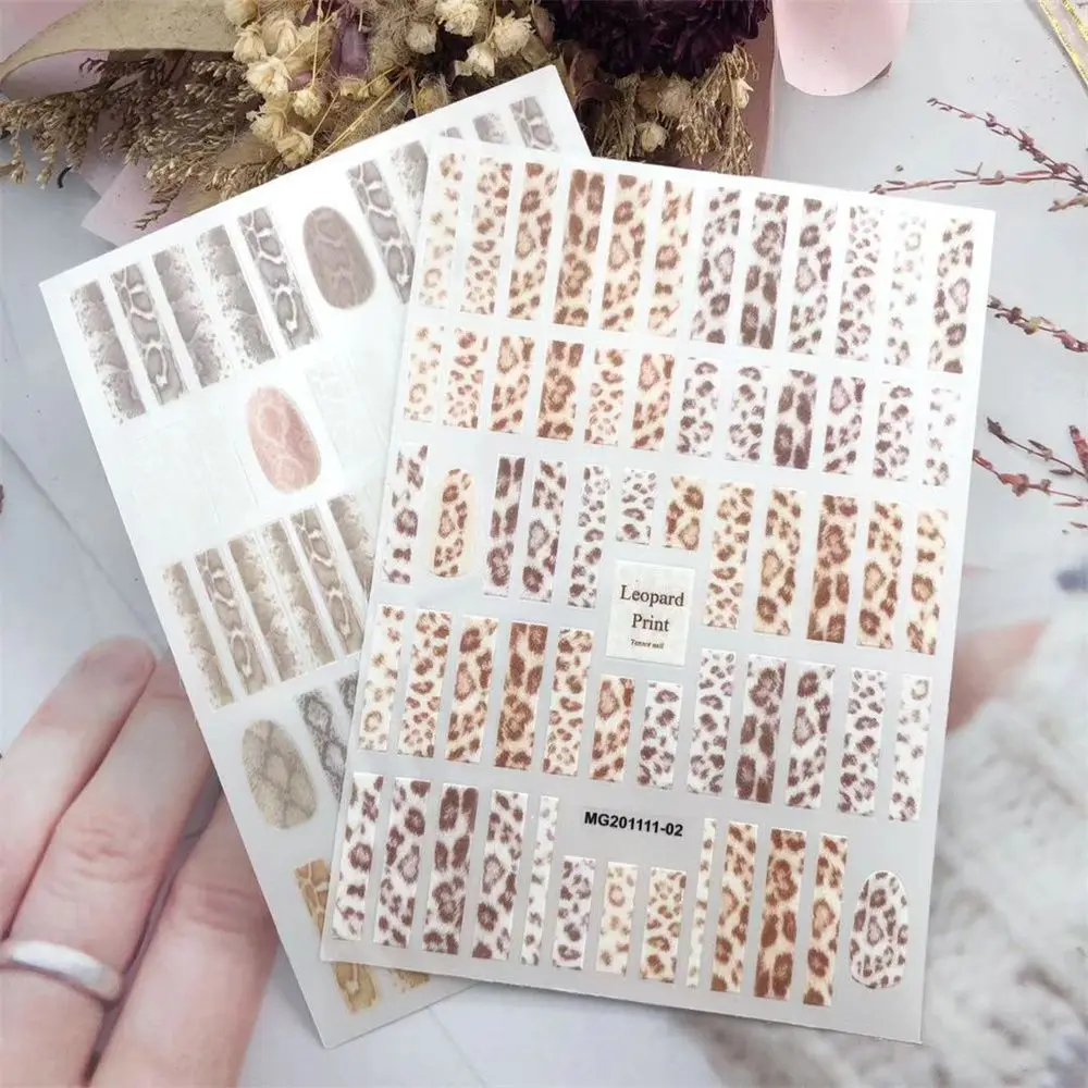 

Аксессуары наклейки для ногтей с рисунком «гусиные лапки»