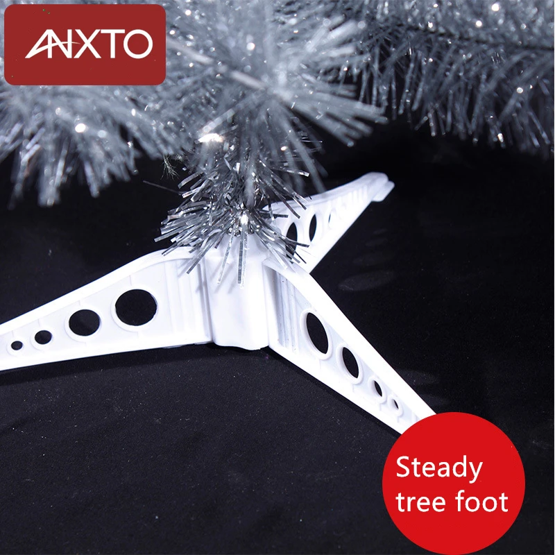 Белая искусственная Рождественская мини елка 90 см серебряные рождественские