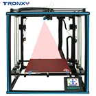3D-принтер Tronxy X5SA-2E, два экструдера, два в одном, два цвета, Наборы головок сделай сам, 330*330 мм, автоматическая Печатающая машина с автоматическим выравниванием, 3D-принтер