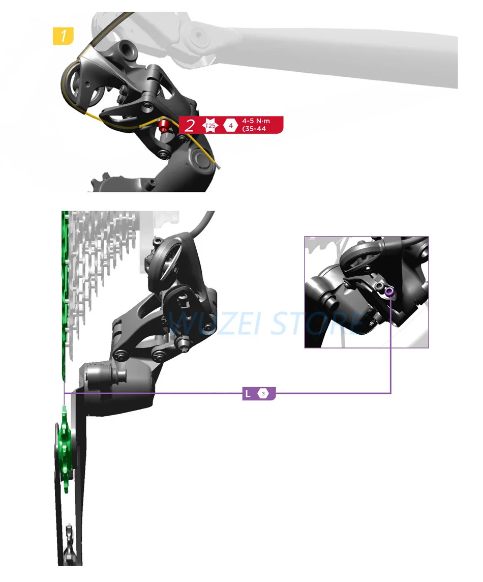 SRAM NX EAGLE 1x12s 11-50T набор скоростей DUB 170/175 мм задний переключатель триггерный переключатель передач кассета с цепью звездочки