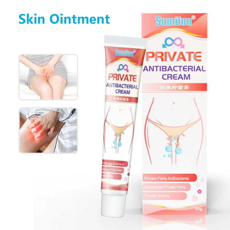 20G Remove Odor Antibacterial Cream Pussy Underarm Armpit Intimate Deodorant Pruritus Dermatitis Herbal Ointment Anti-itch Oil | Красота и