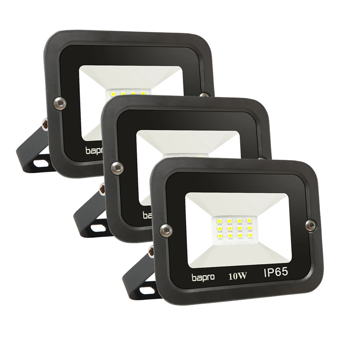 3packs 10 Вт Светодиодный прожектор светильник Foco светодиодный внешний Ip65 Водонепроницаемый наводнений светильник s AC220V Светодиодный отражатель Holofote Точечный светильник на открытом воздухе светильник Инж - Испускаемый цвет: 3packs