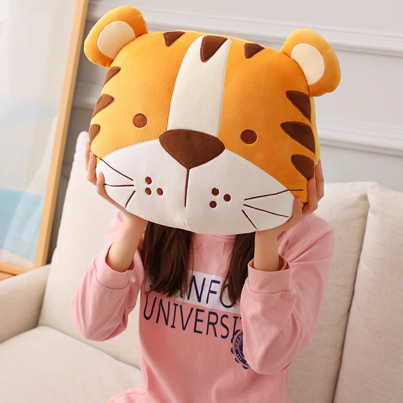 Новогодний талисман 2022 мультяшный милый тигр супермягкая плюшевая подушка