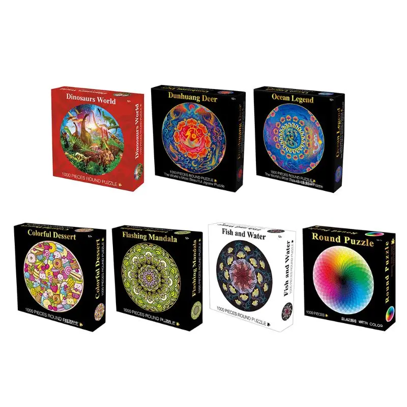 

Головоломка для подростков, взрослых, детей ясельного возраста, K1MA, 1000 шт.