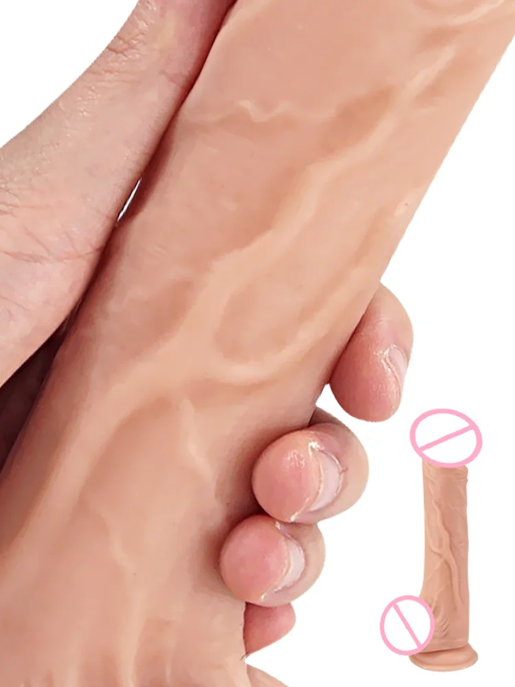 Фаллоимитатор страпон мягкий пенис для взрослых интимные игрушки женщин с