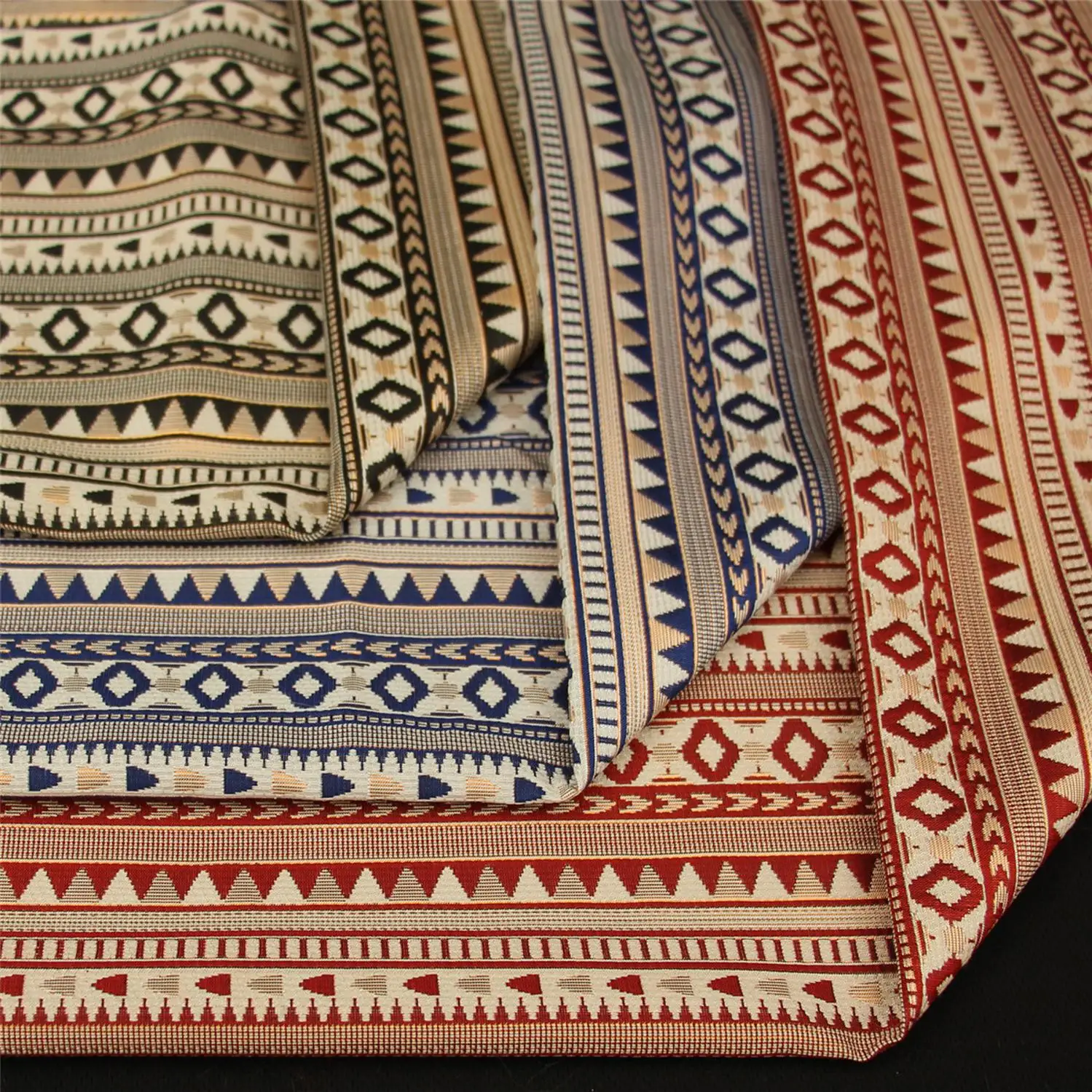 50*147 см Геометрическая полоса металлическая ткань жаккардовая модные этикетки