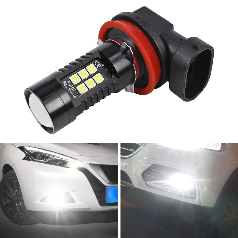 

H11 3030 LED Bulbs 21W for Fog Lights Fog Lamp Front LED Fog Lamp Fog Light Auto Led Driving Lamps Car-Styling